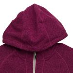 The North Face 1/4 Zip Zip Pockets Hooded Sweatshirt Women's Sz S Pink Jacket Photo 2