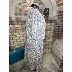 blouson dress kitten bow floral pink blue Green Size L Photo 6