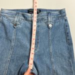 Veronica Beard  Beverly Skinny Flare Jeans Lakeshore Wash Denim Size 30 Photo 5