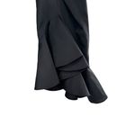 Finley Women's Black Carmella Stretch Button‎ Up Shirt Bell Sleeve Stretch Small Photo 1