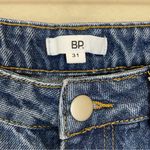 BP  Embroidered High Waist‎ Mom Denim Jeans Size 31 Photo 3