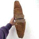 Minnetonka Women's Suede Faux Fur Lined Shearling Ankle Boot Brown Tan Size 10 Photo 5