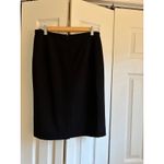 Calvin Klein Black Pencil Skirt Size 6 Classic Suiting NWOT MSRP $70 Photo 4