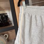 Aerie OFFLINE  Throw-Back Fleece Track Shorts sweats high waisted heathered Photo 5
