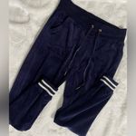 Betsey Johnson  Performance Track Suit Size Medium Blue Photo 5
