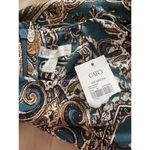 Cato NWT  Sheath Dress Size 10 Open Zipper Back High Neck Long Sleeve Fully Lined Photo 2