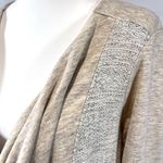 Maurice's Maurice’s cream waterfall cotton blend cardigan sweater jacket size large Photo 3