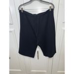 St. John  Sport Women's Black Knit Drawstring Capri Pants Size‎ XL Casual Photo 4