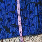 Nine West Metallic Jacquard Fit & Flare Dress Sweetheart Neckline Shimmer Size 6 Photo 12