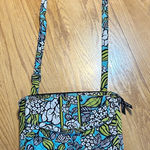 Vera Bradley Island Blooms Tablet Hipster Crossbody Bag Retired Adjustable Photo 0