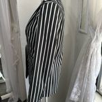 Karl Lagerfeld | Paris Women's Striped Notch Collar Jacket size 4 Photo 6