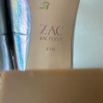 Zac Posen  Silver Holographic Pointed‎ Toe Slip On Block Heel Leather Pumps 8.5 Photo 9