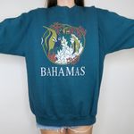 Vintage 90s Bahamas Fish Sweatshirt Size M Photo 1