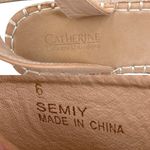 Catherine Malandrino  Semiy Platform Sandals 6 Beige Ankle Strap Photo 7