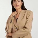 Everlane New with tags  The 80s Blazer Ash Brown in size 00 Photo 6