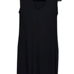 Theory  Cuff Scoop Lightweight Jersey Midi Dress in Black - Size P Photo 3