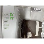 Abercrombie & Fitch  Vtg Y2K Spell Out Baby Tee Shirt Sz M Brown Fitted‎ Crewneck Photo 4