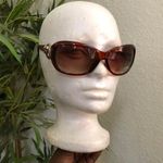 Y2K It Girl Baddie Cyber Vixen Trendy Streetwear Brown Ring Cut out sunglasses gold bedazzled Grunge Gorpcore Oversize Round Photo 5