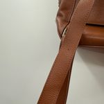Cole Haan Grand Ambition Convertible Backpack New British Tan Leather Bag Work Photo 6