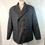 International Scene Vintage Wool Blazer Womens Size 12 Photo 13
