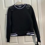C&C California Black Mesh Panel Sweater Photo 9