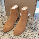 Soludos  Delancey Bootie Suede Tan Size 5.5 New In Box‎ Photo 3