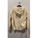 American Eagle OUTFITTERS Military Beige Shirt Hoodie Photo 5