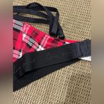 PINK - Victoria's Secret PINK by VS Wear Everywhere Wireless Lightly Lined Bra size 34DD red plaid Photo 4