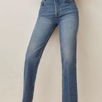 Reformation cynthia high rise relaxed jeans aegean size 25 DR Photo 7