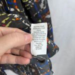 CAbi Maximalist Retro Y2K Vibe Abstract Semi Sheer Lightweight Blouse Size MD Photo 7