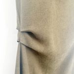 ZARA  Womens Career Work Modest Draped Ruched Side Sleeveless Midi Dress Size M Photo 2