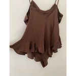 SKIMS NWT  Bodysuit Silk Spandex Teddy Cocoa Chocolate Brown 2X Lingerie Photo 8