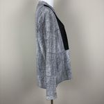 The Kooples Sport Blouse Top Womens Large Black Mesh Dot Long Sleeve Snap Button Photo 4