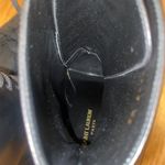 Saint Laurent Cherry Lace-up Platform Bootie in Smooth Leather Size 40 Photo 8