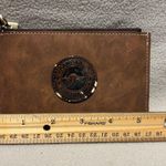 Kangaroo Australia Card Holder Wallet Badge New; some peeling Brown Photo 1