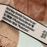 Victoria's Secret  Body Unlined Demi Bra‎ 34DD Peach Lace Bow Adjustable Photo 6