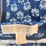 Michael Kors  Navy Floral Mini Skirt Photo 5