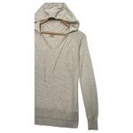 Calia Sweater Womens Extra Small Ivory Cashmere Blend Hoodie V Neck Textured Size XS Photo 7