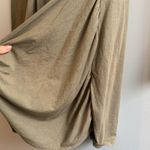 Michael Stars NWT Faux Wrap Tie Waist Long Sleeve Tee Dress Size Large Photo 9