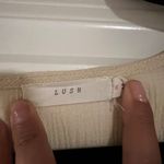 Lush Clothing Crème Wrap Dress Photo 3