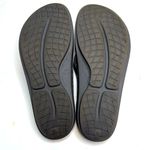 Oofos Gray Thong Flip Flops Oolala Sandals S Photo 6