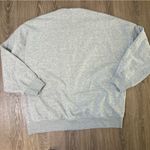 Beyond Yoga LuxeFleece Oversized Crewneck Sweatshirt Grey Sz L NF7947 Womens EUC Photo 4