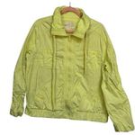 Sonoma Women's Life (?) Bright Yellow Lightweight Jacket Coat Zip Up Spring READ Photo 0