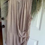 Chelsea28 Sleeveless Asymmetrical Side Cinched Womens Top/Blouse by Size Medium Photo 1