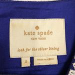 Kate Spade Dress Laureen Embroidered Shift Dress linen blend blue women’s size 4 Photo 5