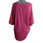 Free People Moonlight Tee Shirt Boatneck Slouchy Cotton M NWOT Photo 2