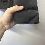 ZARA  Woman Black Down Puffer Jacket  Polyester Womans LARGE Fleece Lining Photo 12