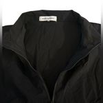 We Wore What  cropped nylon quarter zip. Black size LG EUC Photo 2