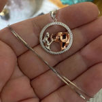 Sterling Silver Elephant Two Photo 0