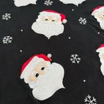 Bechamel Vintage Santa Shirt Dress Tunic Top Christmas Holiday L Large Red Photo 1